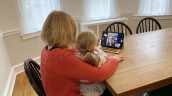Family Involved in Telemedicine