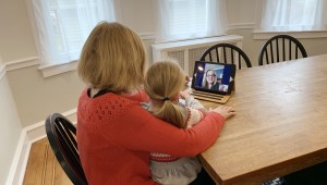 Family Involved in Telemedicine