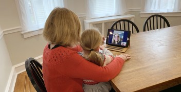 Family Involved in Telemedicine